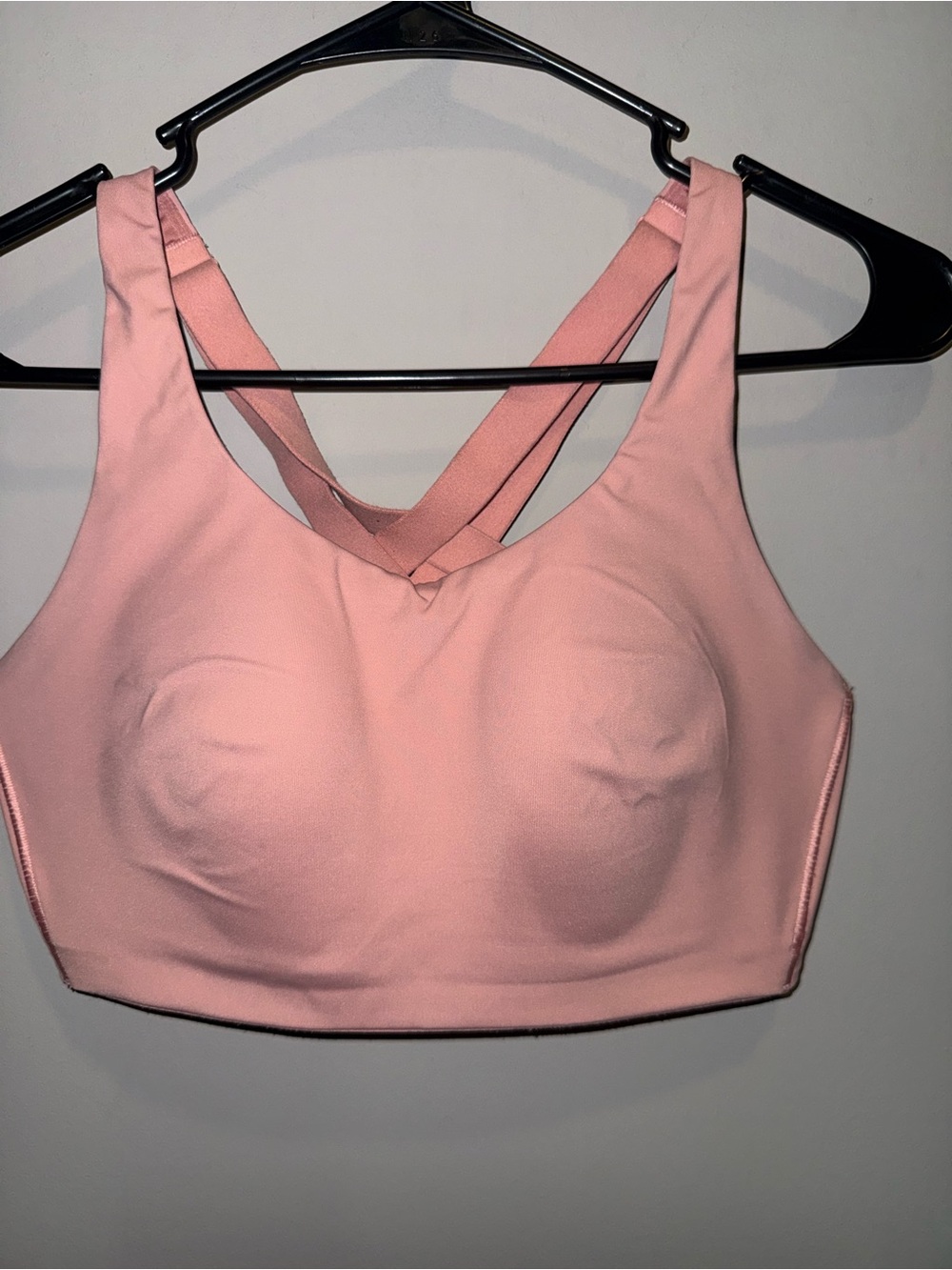 lululemon athletica Light Pink Cross-Back Padded Sports Bra